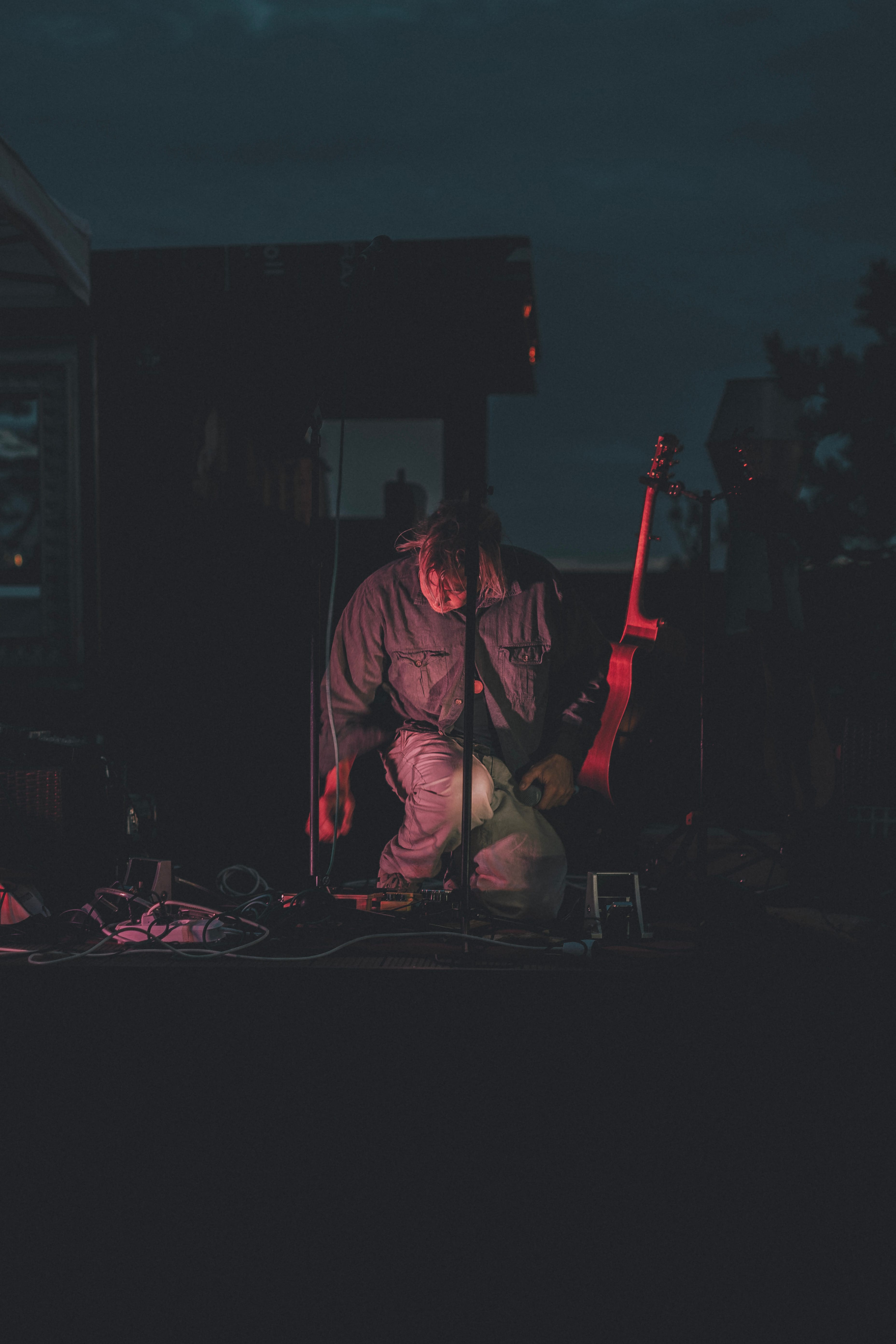 Timo Pankau with guitar